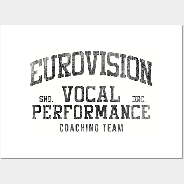 Eurovision Vocal Coaching Team Wall Art by Rebus28